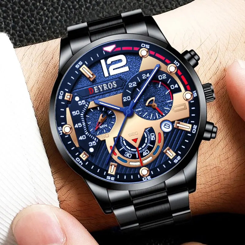 Luxury Quartz Wristwatch