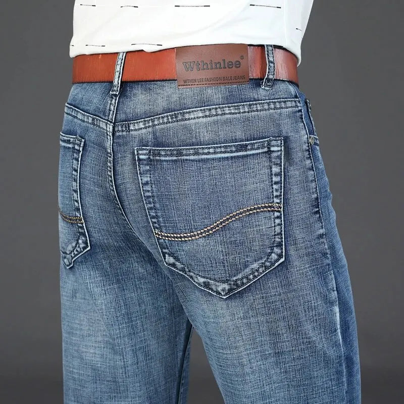Men's Jeans Casual Straight Stretch Fashion