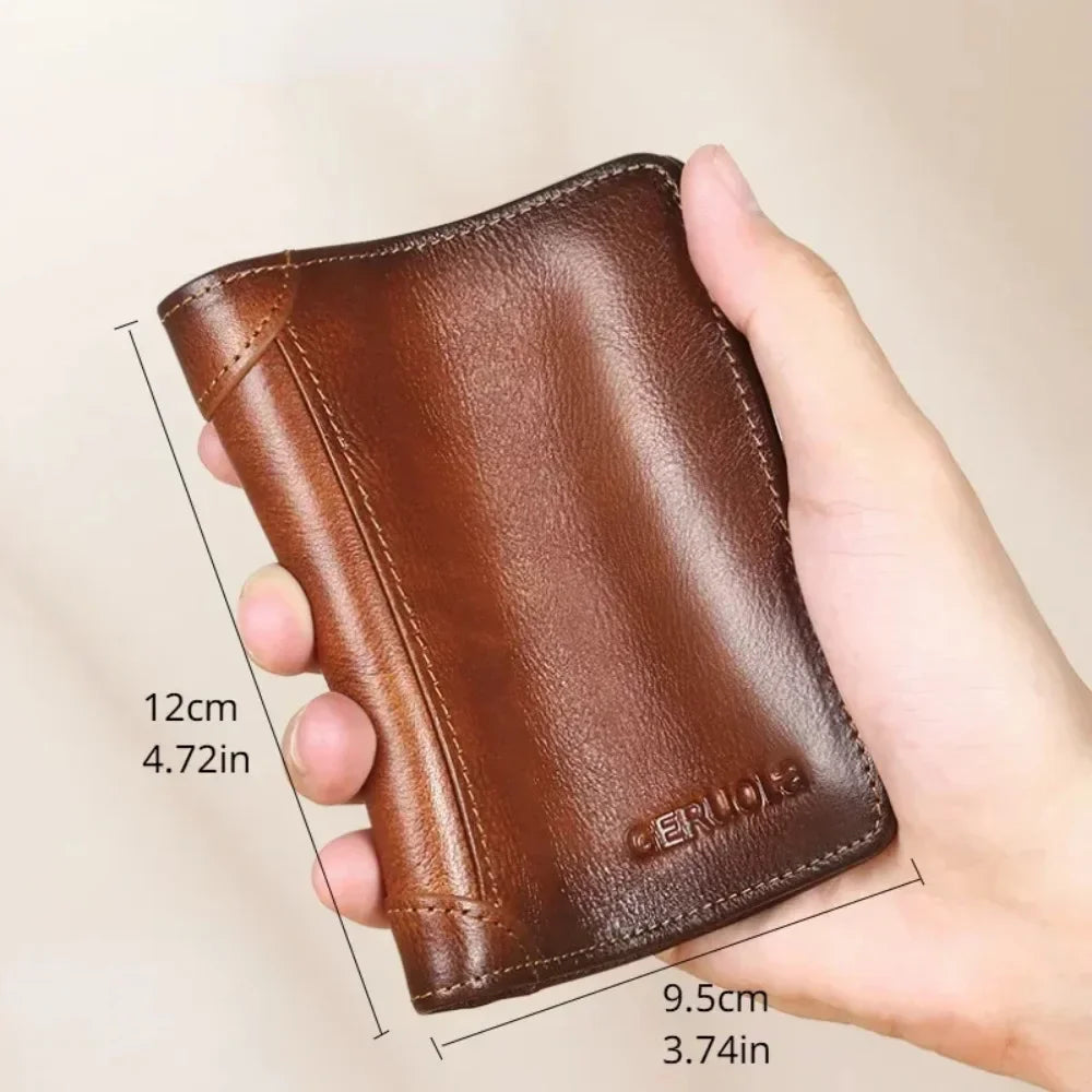 Men Wallet Genuine Leather