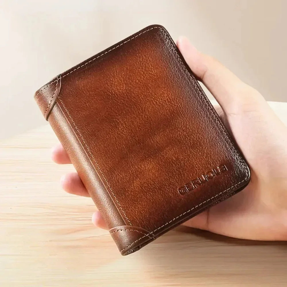 Men Wallet Genuine Leather