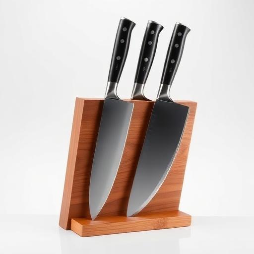 Japanese Chef Knife Set with Magnetic Block