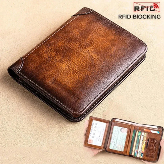 Men Wallet Genuine Leather