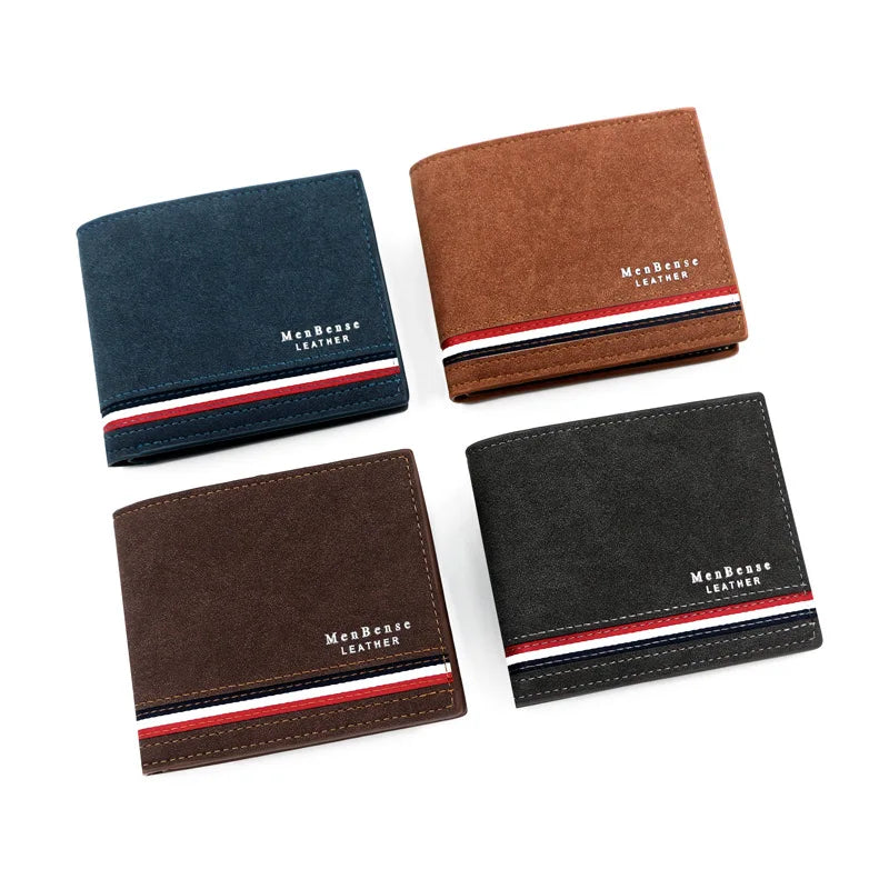 Short Men Wallets Zipper Coin Pocket