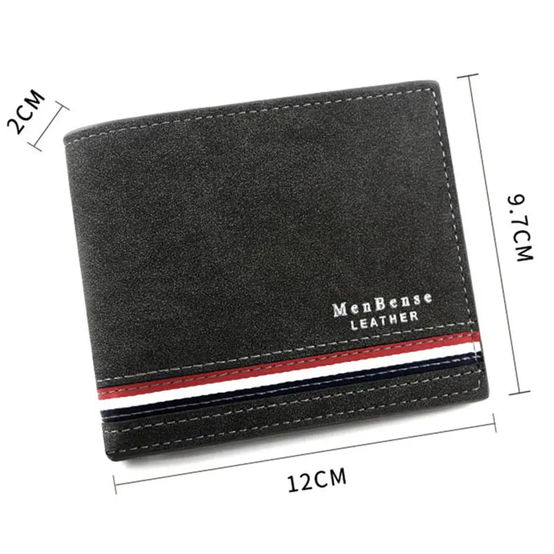 Short Men Wallets Zipper Coin Pocket